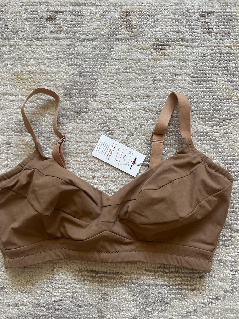 Cosabella Brown Wireless Soft-Cup Bra